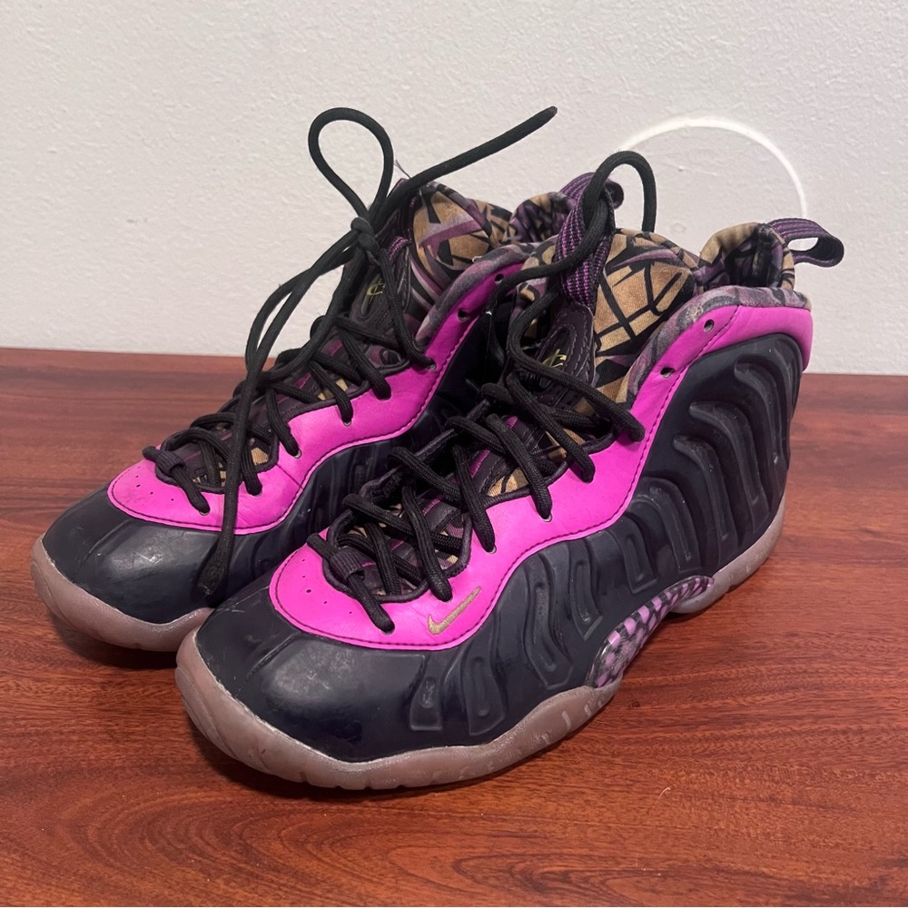 Size 5Y/6.5 Womens - Nike Little Foam Posite One GS "Cave Purple" DQ6210-500